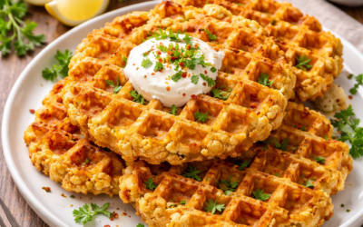 Gaufres de chou-fleur