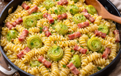 One pot pasta aux poireaux