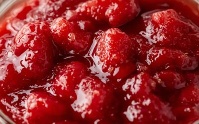 Compotée de fraises